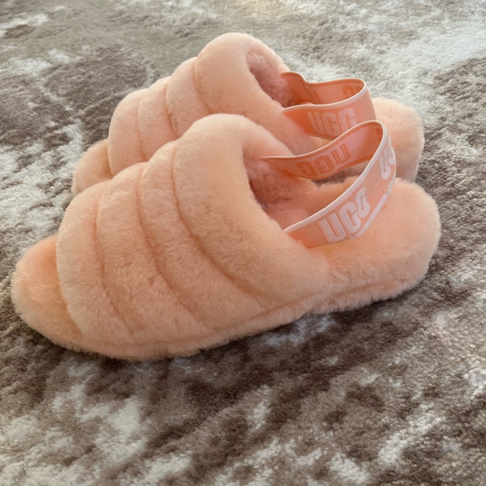 Ugg Fluff Yeah Pink Slippers